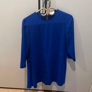 Wilfred Vibrant Blue mini dress